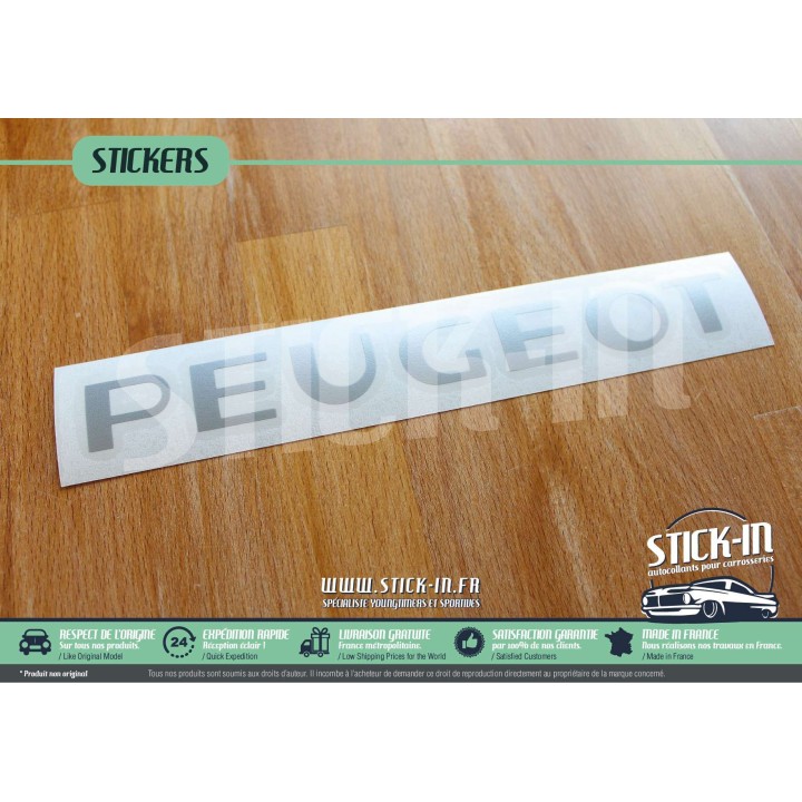 Peugeot 106 205 309 Aufkleber Renovierung Monogramm Ripper