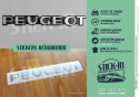 Aufkleber Decals Peugeot 104 106 205 309 405 GTI S16 Xsi Renovierung Monogramm Raps