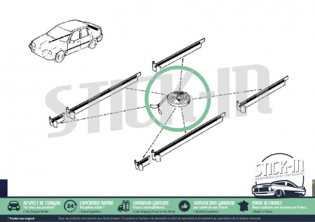 STICK-IN autocollants pour carrosseries