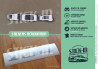 Adesivi adesivi per rinnovamento monogramma Peugeot 104 ZS S