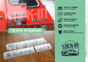 Peugeot 104 ZS Monogramm-Renovierungsaufkleber-Set