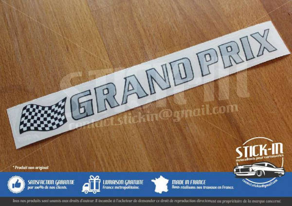 Renault Clio Grand Prix Autocollant Sticker Logo Monogramme Rti 16V