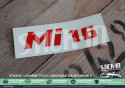 Renovación Monograma "Mi16" Peugeot 405 Adhesivo Adhesivo Logo Insignia