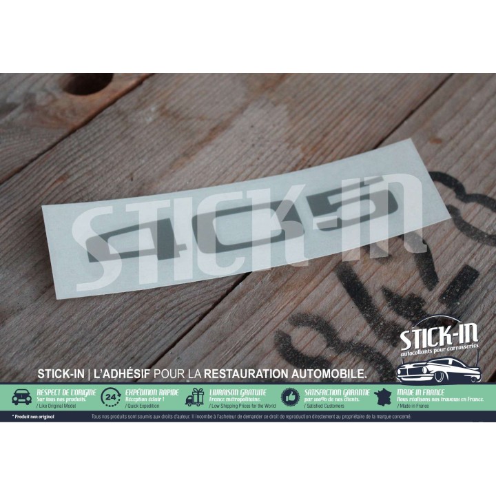 Renovation Monogramme 405 Peugeot Autocollant Sticker Logo Badge Mi16