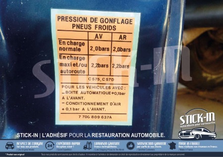 STICK-IN autocollants pour carrosseries